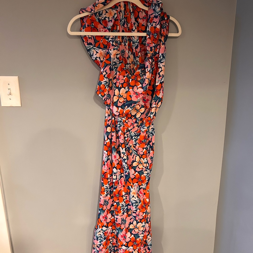 Floral Maxi Dress - Multicolor